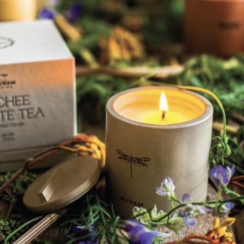 Hũ nến xi măng RUNAM