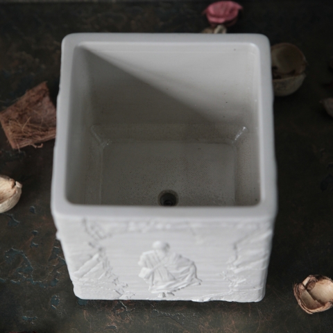 CHẬU CÂY ĐIÊU KHẮC NHÀ SƯ THÍCH MINH TUỆ