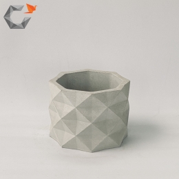 CHẬU CÂY XI MĂNG ORIGAMI PLO-02