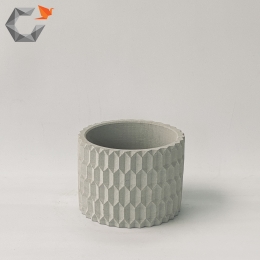 CHẬU CÂY XI MĂNG ORIGAMI PLO-01