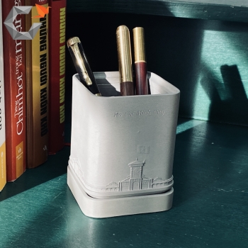 HỘP CẮM BÚT ĐA NĂNG ĐIÊU KHẮC CHỢ BẾN THÀNH OD-05