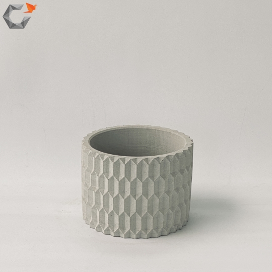 CHẬU CÂY XI MĂNG ORIGAMI PLO-01